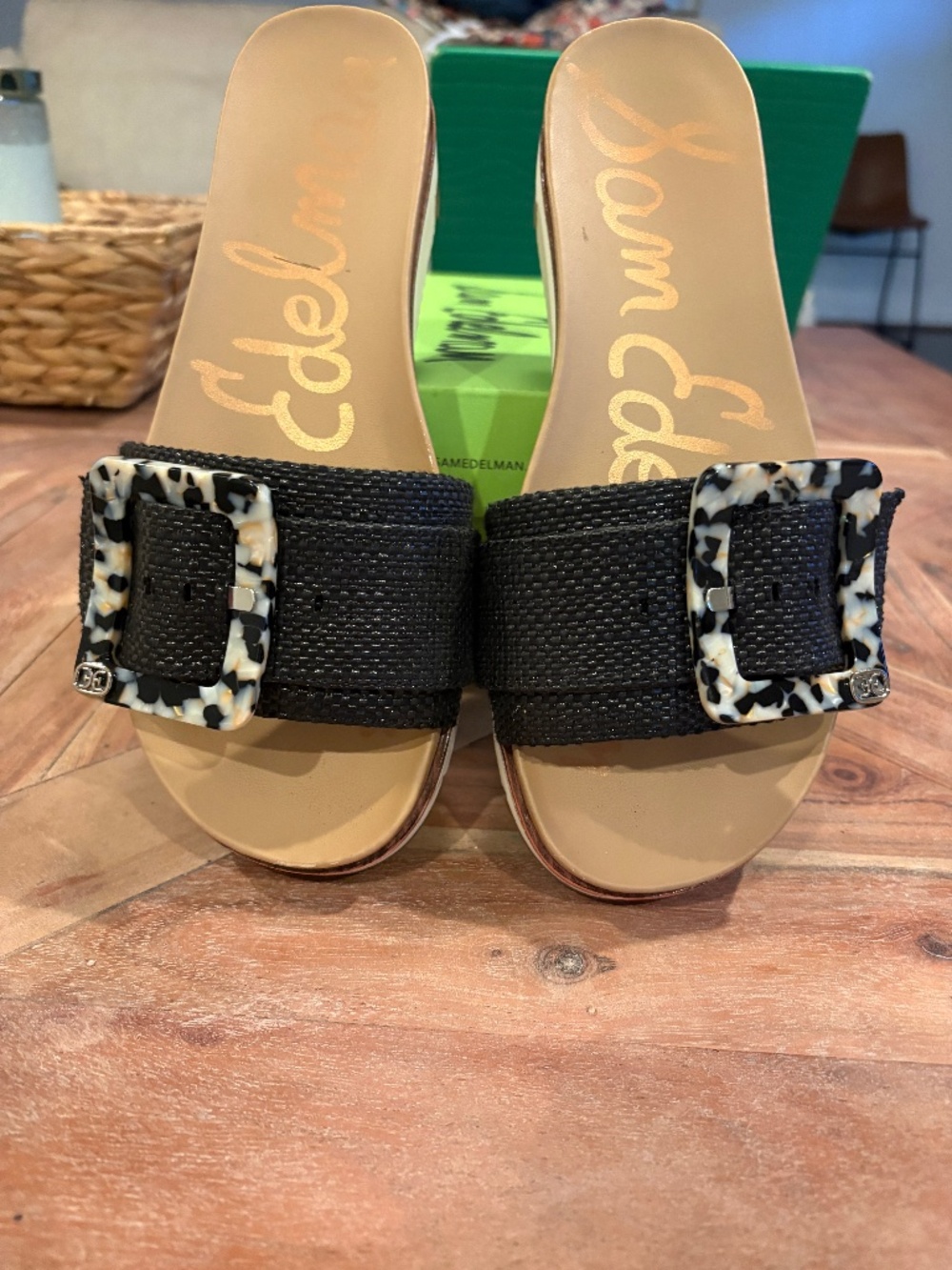 Sam Edelman Ariane Wedge Sandal  Size 7